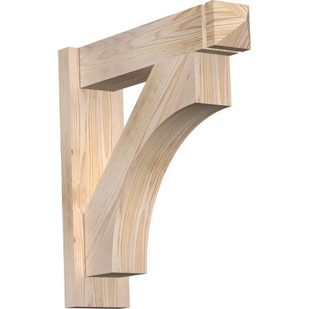 Ekena Millwork Westlake Smooth Arts and Crafts Outlooker, Douglas Fir, 5 1/2"W x 22"D x 22"H OUT06X22X22WTL03SDF